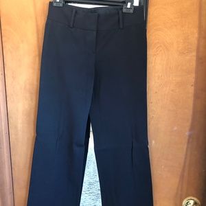 Tahari Navy Bootcut Pants - Size 2